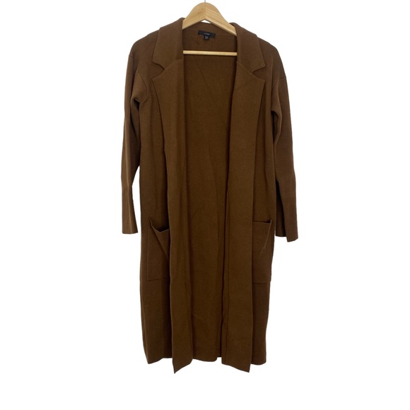 J.Crew Ella Open Front Long Sweater Blazer Duster Wool Blend - Picture 2 of 7